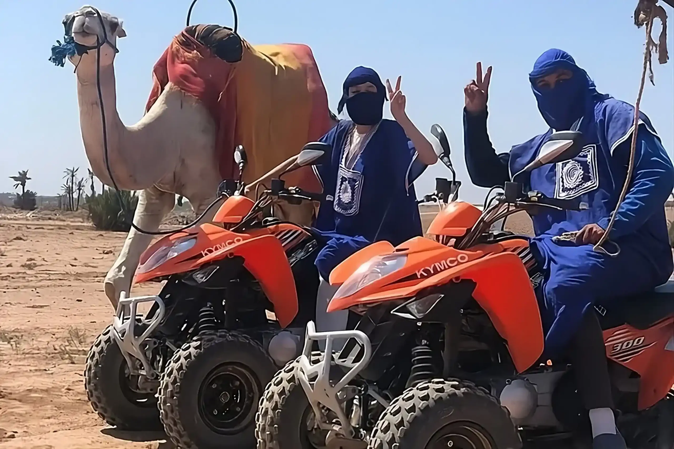 Camel Ride and Quad Biking Combo