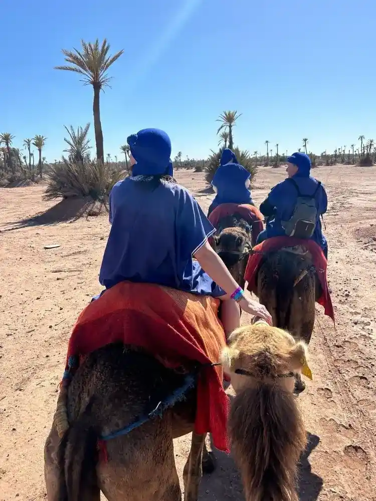 Marrakech Camel Rides team in the desert
