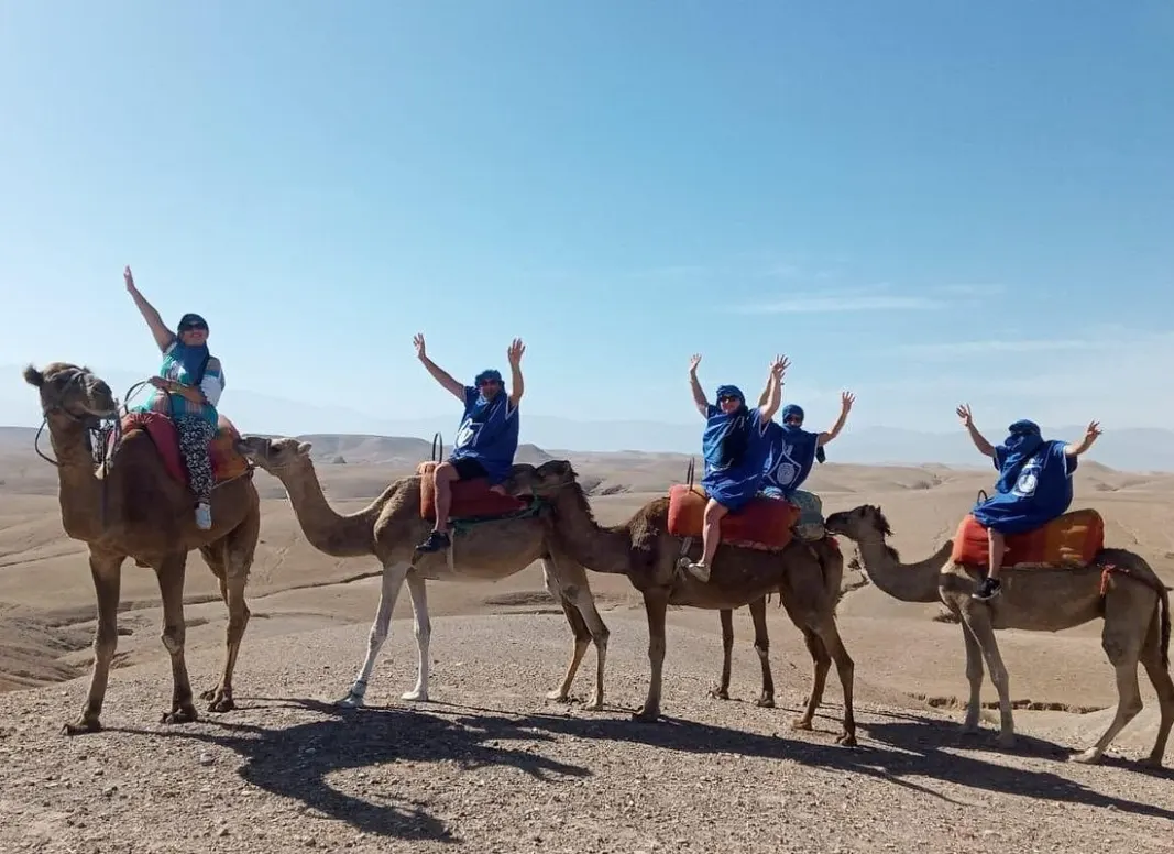 Camel Ride Agafay Desert Small Group Experience